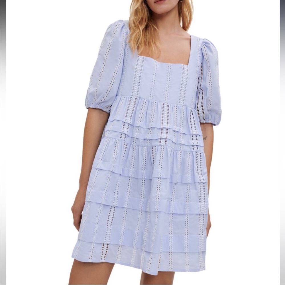 Maje Light Blue Dress Size 36